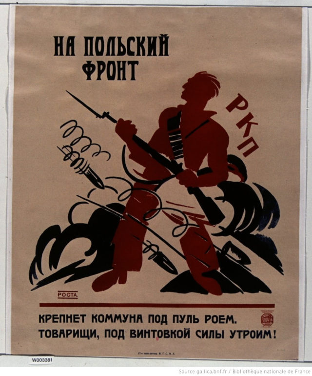 Affiche ivm Pools-Russ Oorlog