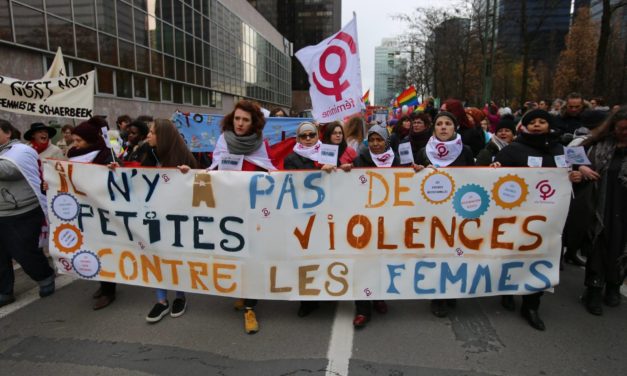 Nationale betoging: Stop geweld tegen vrouwen