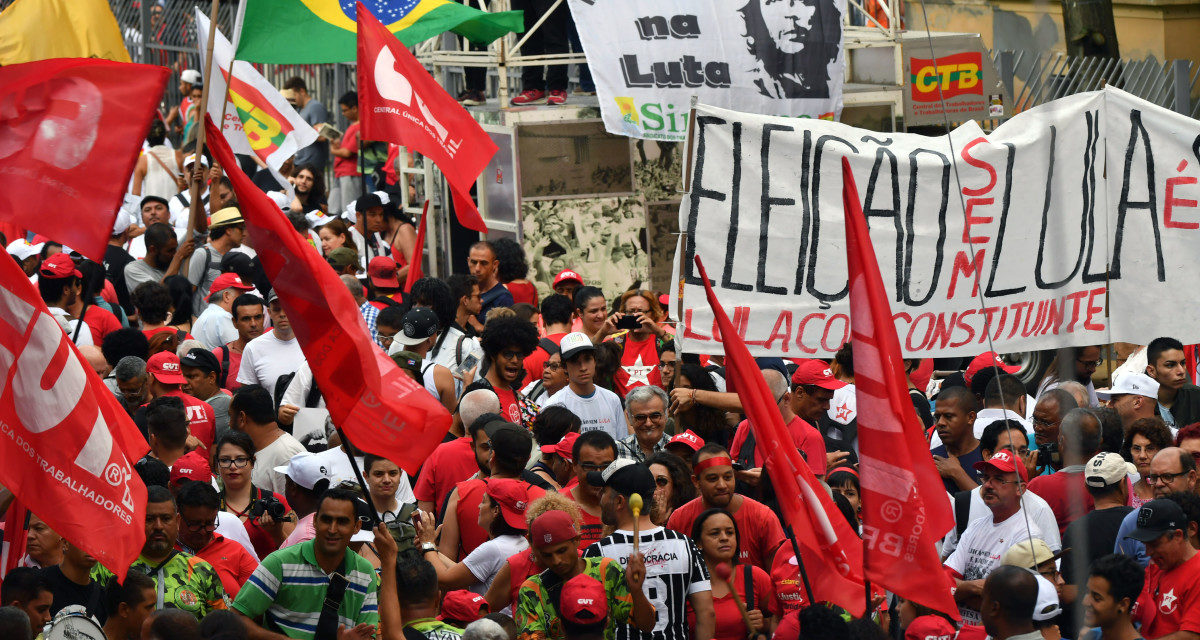 Links Brazilië tegen autoritaire reactie