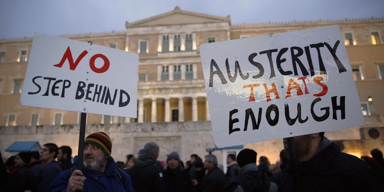 Griekenland: schuldvermindering is goocheltruc