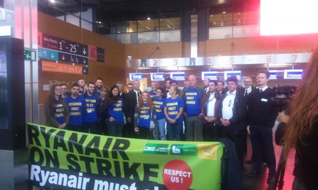 Ryanair botst op de klassenstrijd