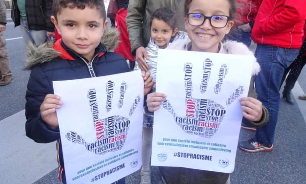 Met duizenden op straat tegen racisme