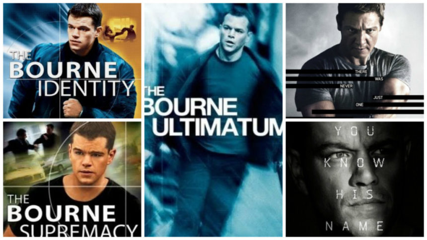 De Bourne-films op TV