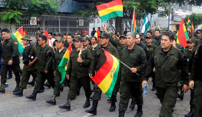 Neen aan de staatsgreep in Bolivia