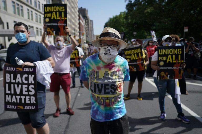 VS: Black Lives Matter staking in 160 steden