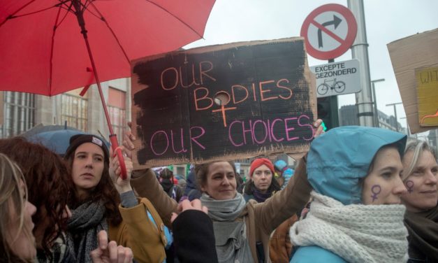Feministische actie voor het recht op abortus