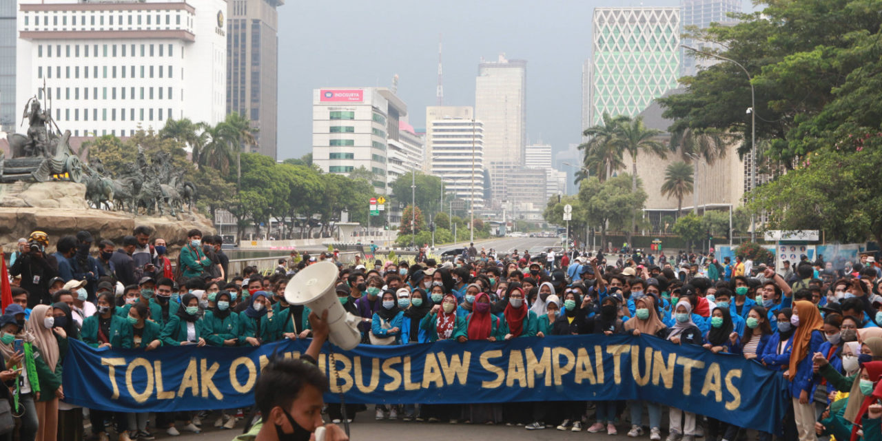 Een golf van protest in Indonesië