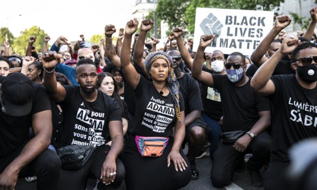 De multiraciale lente in Frankrijk