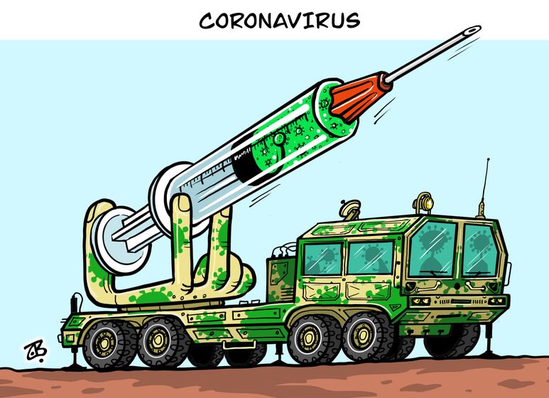 De ‘oorlog’ tegen corona