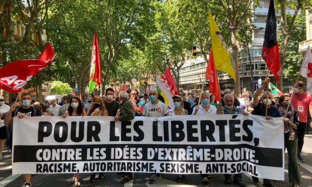De betogingen tegen de coronapas in Frankrijk