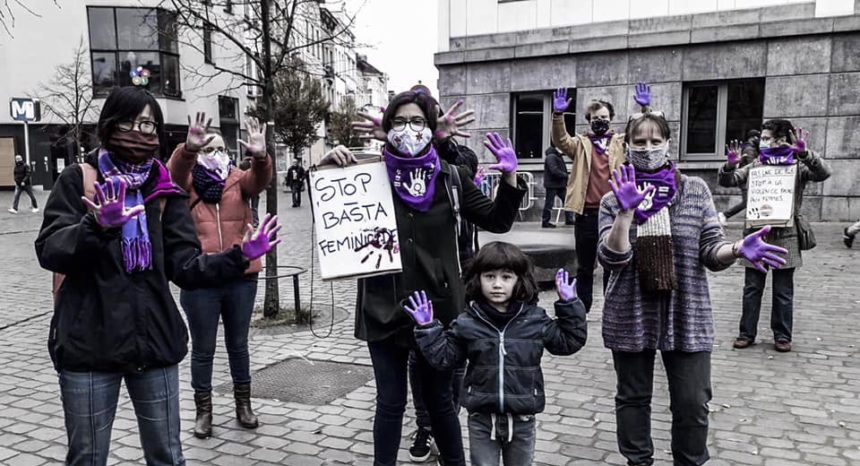 Betoog mee tegen geweld tegen vrouwen