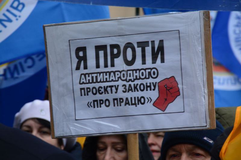 Ter verdediging van de arbeidersrechten in Oekraïne
