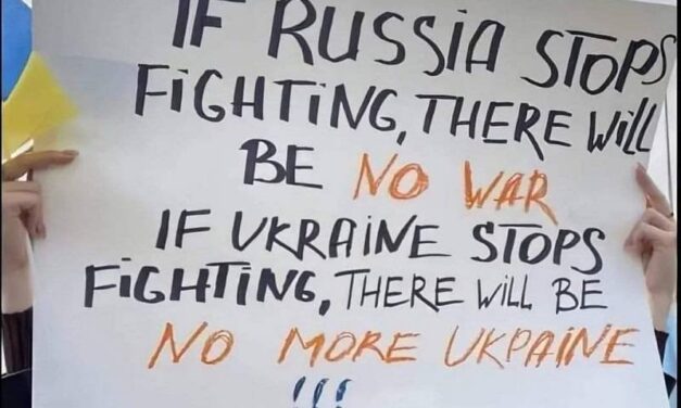 Solidair met het verzet van het Oekraïense volk