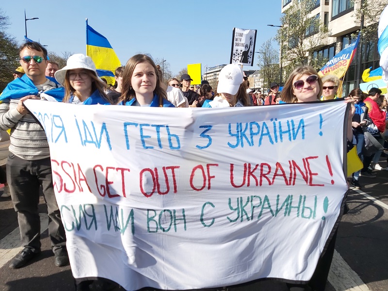 Naar een wereldwijde actieweek voor solidariteit met Oekraïne