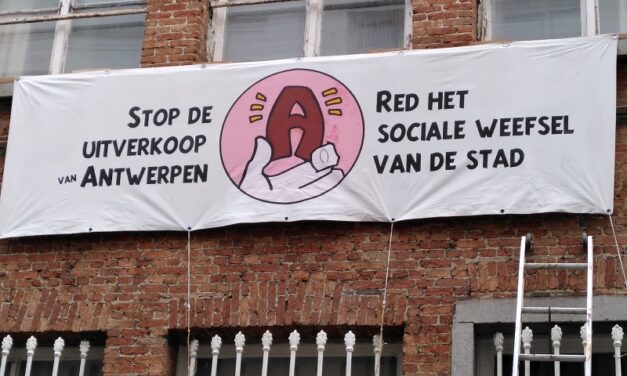 Geslaagde actie tegen gentrificatie en uithuiszetting in Antwerpen