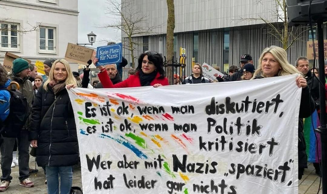 Massale mobilisatie tegen de AfD in Duitsland