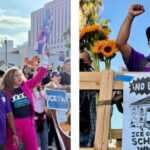 ICE weg uit Los Angeles! Trek de Nationale Garde terug! Stop de terreurcampagne tegen gemeenschappen van immigranten!
