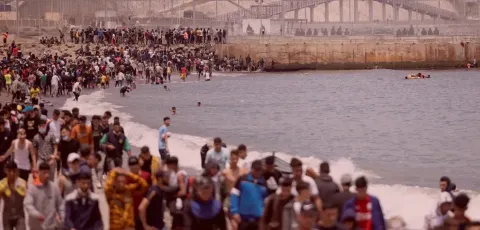 Ceuta: tientallen jongeren omgekomen. Verklaring van de al-Mounadila-beweging (Marokko)
