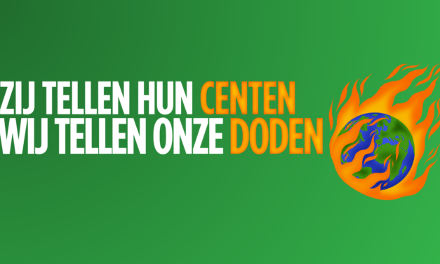 Zij tellen hun centen, wej tellon onze doden